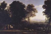 Claude Lorrain Landscape with Erminia and the Shepherds (mk17) china oil painting reproduction